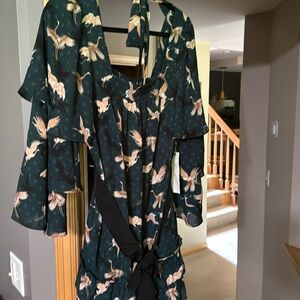 Anthropology dress happy nature